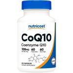 Nutricost Мощен антиоксидант за здраво сърце - Коензим Q10, 100 mg х 60 капсули (67164 (021301) NC)