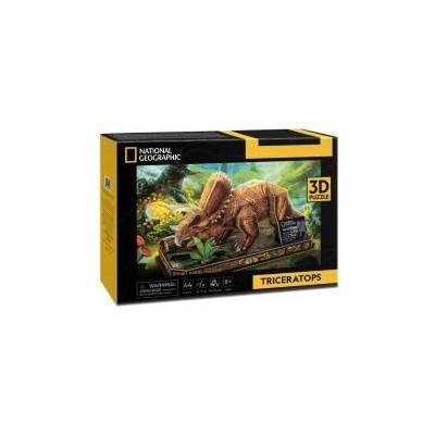 Lisciani Cubic Fun 3D PUZZLE NATIONAL GEOGRAPHIC TRICERATOPS