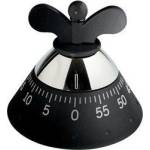 A di Alessi Таймер Kitchen Timer Achromatics черен (a09 b)