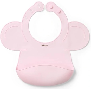 BabyOno Силиконов лигавник - Розов