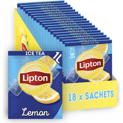 Lipton Lemon Powder ledový čaj 18 sáčků