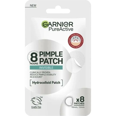 Garnier Hydrokoloidní neviditelné náplasti s BHA na nedokonalosti pleti Pure Active 8 ks