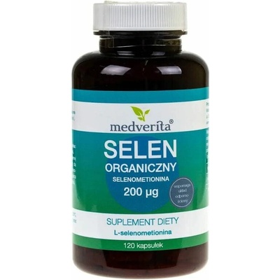 Medverita Organický selén 200 mcg 120 kapsúl