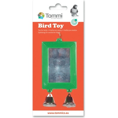 TOMMI Zrcátko se 2 zvonečky 12 cm