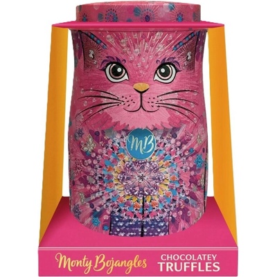 Monty Bojangles Čokoládové lanýže v dóze kočka Třpytivá hvězdička 135 g