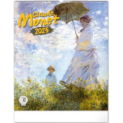 NOTIQUE Nástenný Claude Monet 48 x 56 cm 2025