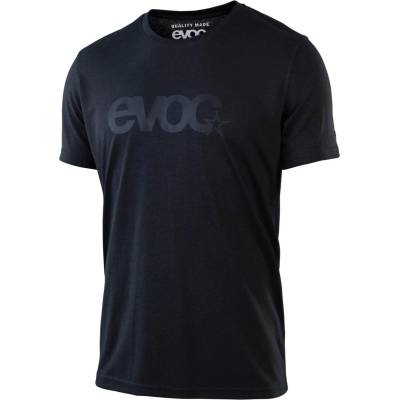 Evoc Мъжка фланелка с къс ръкав за колоездене Evoc T-Shirt Logo T-shirt - Black - размер M (056-3851-0112)