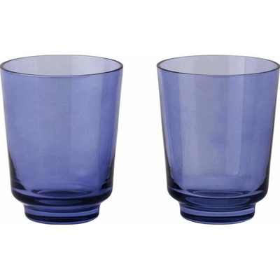 Muuto Sklenice Raise indigo 2 x 300 ml