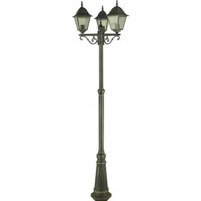 BE LIGHT! ТРОЕН ФЕНЕР 200cm СРЕБЪРНА ПАТИНА 3xЕ27 belight (3800231890305)