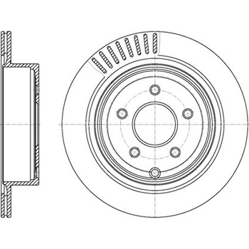 Brzdový kotúč REMSA 61091.10