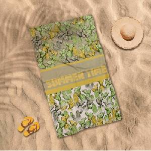Png Панагюрище Плажна кърпа 100/170 см summer time