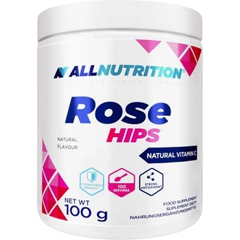 Image 1 of ALLNUTRITION Rose Hips Powder | Natural Vitamin C [100 грама]