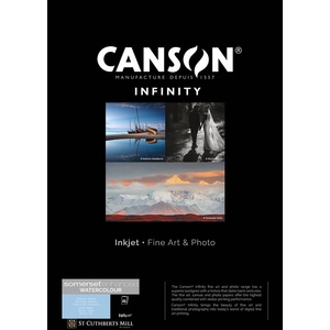 Canson Somerset Enhanced Watercolour Rag 240 g/m2 - A3, 25 листа (17-762512015)