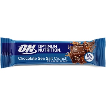 Optimum Nutrition Crunchy Protein Bar | No Added Sugar [55 грама] Тъмен шоколад с морска сол