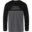 Horsefeathers Fury LS Black Gray