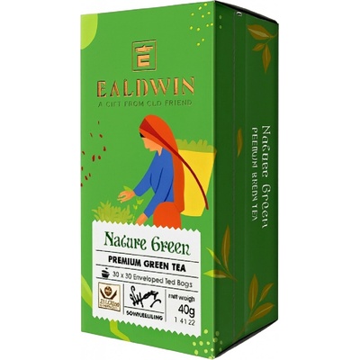 Ealdwin Nature Green zelený čaj 20 sáčků