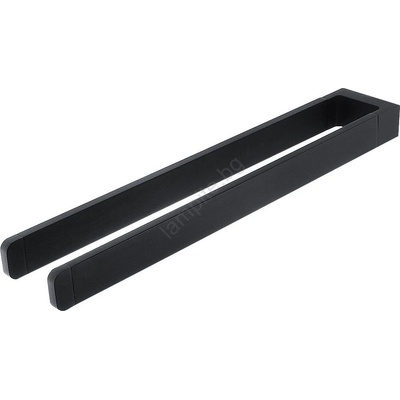 Nimco mac 29098-90 - Стенна закачалка за кърпи maya 37 см матов черен (nm0047)