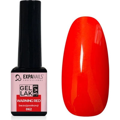 Expa nails expanails uv gel lak 3v1 warning red 5 ml