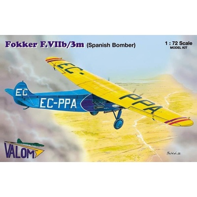 Valom Fokker F.VIIb/3m Spanish Bomber 1:72