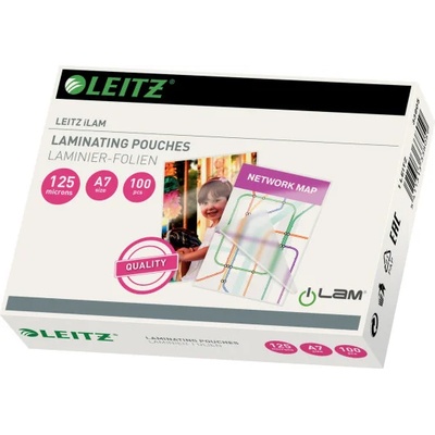 LEITZ Фолио за горещо ламиниране Leitz STANDARD, A7, 125 микрона (100 бр. ) (33805)