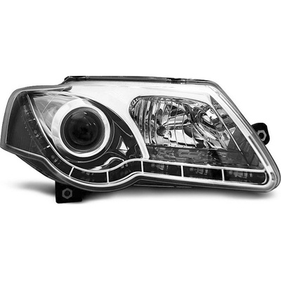 TUNING-TEC Headlights True Drl Chrome Fits Vw Passat B6 3c 05-10