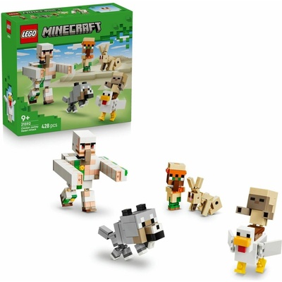 LEGO® Minecraft 21592 Kuřecí žokej a útok v poušti