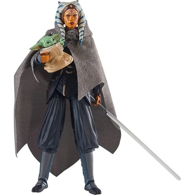 Hasbro Екшън фигура Hasbro Television: The Mandalorian - Ahsoka Tano & Grogu (Vintage Collection), 10 cm (HASF5576)