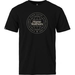 Horsefeathers Тениска Global - black Horsefeathers | Cheren | МЪЖЕ | L