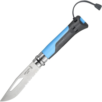 Opinel Туристически сгъваем нож Opinel №8 Outdoor Soft Blue, острие 8.5см (001576-pe)