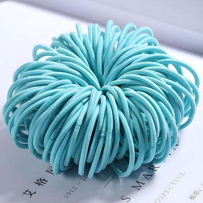 HARAHU Детски гумички за коса - Тюркоазена kp7930 (7930)