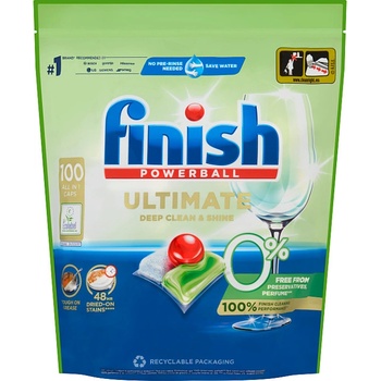 Finish Ultimate 0% Tablety do Myčky 100 ks