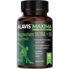 ALAVIS MAXIMA Magnezium ULTRA + vitamín B6 60 kapslí