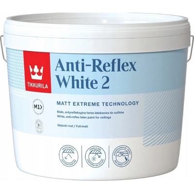 Tikkurila ANTI-REFLEX WHITE 3 l Biela