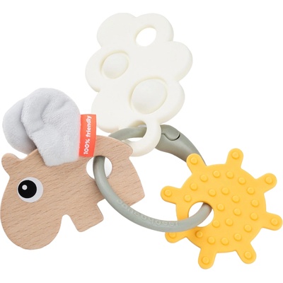 Done by Deer Пръстен със сензорни играчки Done by Deer - Happy clouds, colour mix (4348227)