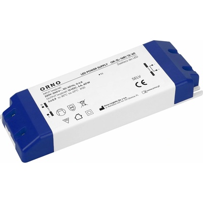 ORNO LED ovládač, 12 V DC, 60 W, IP20