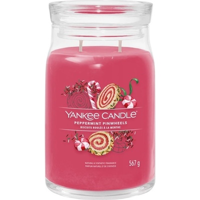 Yankee Candle Signature Peppermint Pinwheels 567 g
