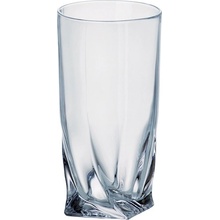 Crystalite Bohemia Long Drink poháre na koktejly a nealko nápoje Quadro 6 x 350 ml