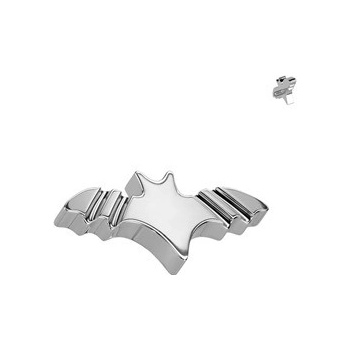Šperky4U Náhradní ozdoba netopýr k dermálu / labretě titan 1,2 mm - TIT1568