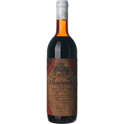 Raccianello Chianti Riserva suché červené 1974 0,72 l (holá láhev)