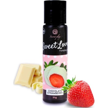 Image 1 of Secret Play strawberry and white chocolate gel sweet love 60 ml