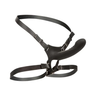 CalExotics Вибриращ унисекс страп-он колан Boundless