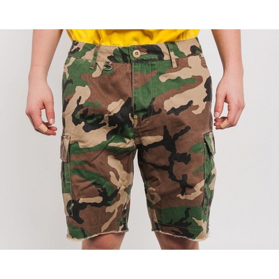 HUF Standard Issue Cargo shorts Woodland Camo