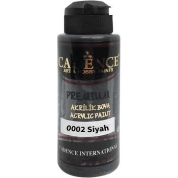 Cadence Premium Akrylová farba čierna 120 ml
