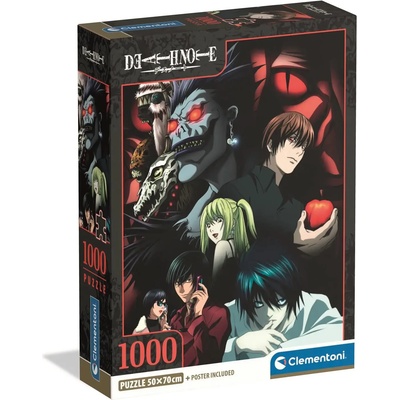 Clementoni - Puzzle Death Note - 1 000 piese