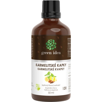 Green idea Karmelitánske kvapky 50 ml