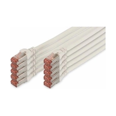 Digitus DK-1644-020-WH-10 Cat6 S/FTP (S-STP), 2m, bílý