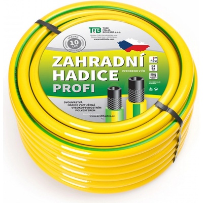 TUBI Zahradní hadice Astra Yellow Profi 3/4" 15m