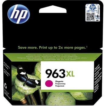 HP Патрон 3JA28AE, 963XL, 1600 страници/5%, Magenta (3015102282)