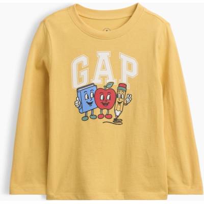 GAP Baby tričko s logem Žlutá
