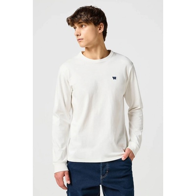 Wrangler Long Sleeve Sign Off Tee in White 112357431 biele